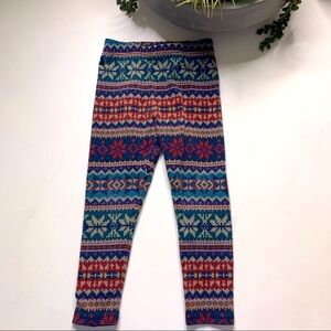 Polo Ralph Lauren digital multi south west Print Legging Toddler size 4T girl